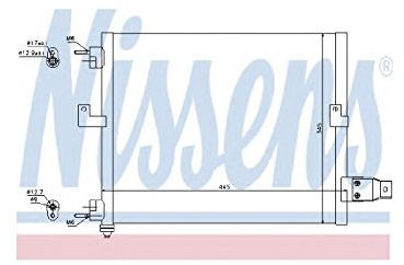 NISSENS Kondensator, Klimaanlage 94036