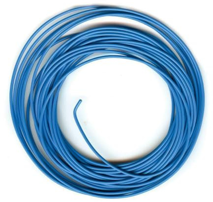 Peco PL-38B PECOLECTRICS Electrical connecting wire (blue) approx 23ft