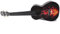 Korala Explore Black Flame Konzert-Ukulele aus Polycarbonat
