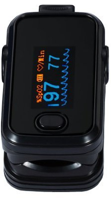 Finger Oximeter SPO2 Pulse & Heart Rate Monitor Black - Medical diagnostic equipment of professional quality. Use adult and pediatric children and infants