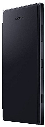 Nokia Wireless Charging Flip Shell Case for Lumia 830 - Black