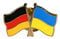 Flaggenfritze® Freundschaftspin Deutschland - Ukraine