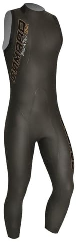 Camaro Herren Schwimmlongsuit Blacktec Skin 7/8, Schwarz, 54, 957795-99