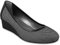 LONDON FOG Chester Neopren-Keilabsatz, schwarz (netzstoff), 39 EU