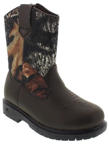 Deer Stags Kids' Tour Waterproof Tall Boot / Camo / 3.5 Big Kid