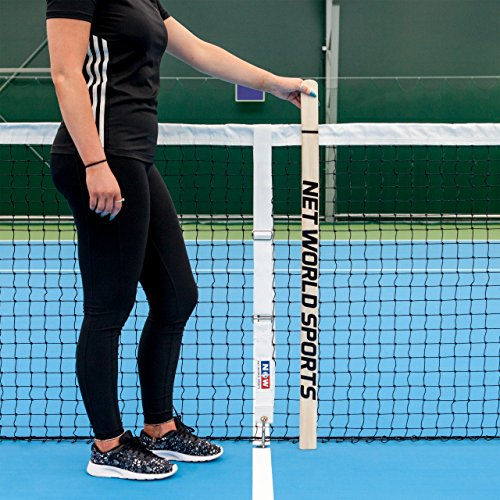 Vermont Tennisnetz Höhenmessgerät – Tennisnetz Messlatte aus Holz