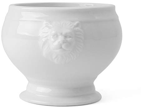 Holst Porzellan/Germany LK 100 Sopera cabeza de león 1,3 l, blanco, 14.5 x 14.5 x 12.5 cm