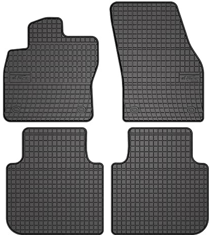 FROGUM EL Toro Gummimatten Ganzjähriges-Set von Autofussmatte Auto Fußmatten für SEAT Tarraco 2018-2024 | Beständiges Gummi Material | 1,5cm Schutzkante