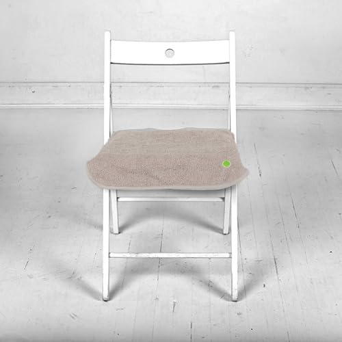 PeapodMats Incontinence Chair Pad, Waterproof 1.5x1.5 Sand | Washable reusable chair pad for incontinence, kids, adults, elderly, pets, and seat protection.