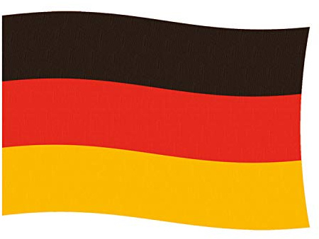 amscan Flagge Deutschland 3 x 5 Meter Polyester schwarz/rot/gelb