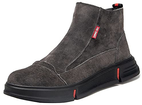 Scarpe per l'assicurazione del lavoro anti-scottatura per uomo, scarpe di saldatura, tappi di punta in acciaio, anti-frammentazione e anti-stallo, scarpe da lavoro anti-odore leggero 38-45eu