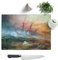 Slave Ship by Joseph Mallord William Turner - Textured Chopping Board - Worktop Saver - Cutting Board - Heat Resistant, Shatterproof and Hygenic - 28.5 x 20 cm