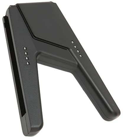 Für Ladegriff, tragbare Gaming-Griffhalterung für Handle Charger Dock Dual Grip Charging Controller Halterung für Zubehör Schwarz
