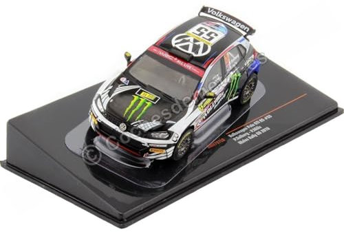 2019 Volkswagen VW Polo GTI R5 Nº55 Solberg/Mills Rallye Wales 1:43 scale model rally car