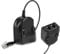 Crystal Headset Telephone Splitter, Telephone Training Adapter Volume Control Headset Adapter with Two Mute Buttons for Office Phones