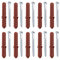 AERZETIX - C65034 - Set di 10 tasselli 12x105mm per mattoni forati/cemento cellulare + 10 viti Ø8x100mm a testa esagonale - in nylon/metallo - fissaggio materiali cavi lavoro costruzione perforazione