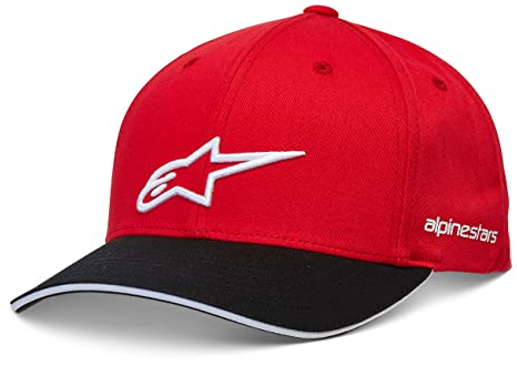 Alpinestars Rostrum Hat Herren Baseballkappe Rot/Schwarz Einheitsgröße