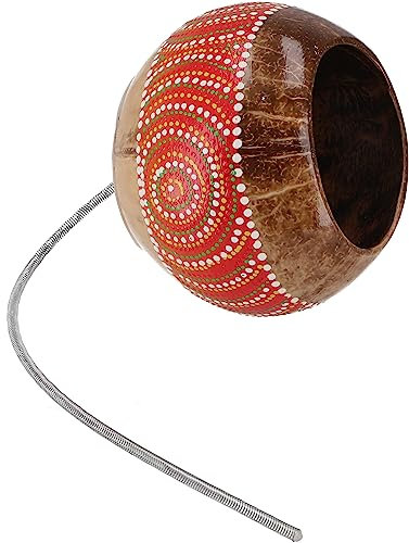 GURU SHOP Musikinstrument aus Holz, Musik Percussion Rhythmus Klang Instrument, Handgearbeitet - Gewittermacher, Donner 5, Mehrfarbig, 12x15x15 cm, Musikinstrumente