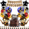 Geburtstags party Dekorationen,Zauberer Geburtstag Deko,46Pcs Luftballons Geburtstag Set,Kinder Party Deko,Wizard Geburtstagsdeko,Party zubehör für Kinder Geburtstag Party