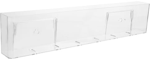 Ciieeo Rack Stand Acrylic Storage Unit Modern Display Stand Rack for Home Decor