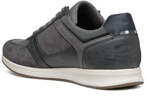 Geox Herren U Avery A Sneaker, Graphite, 41 EU
