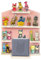 Shudyear Toniebox Regal mit Platz für 14 Tonie-Figuren, Tonie Box Magnetisches Wandregal, für Kinder zum Spielen und Sammeln (Rosa,Haus)