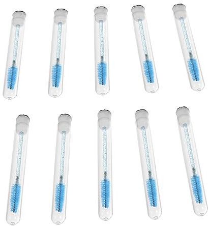Mikinona 10stücke Wimpern Pinsel Lash Kamm Make-up-tool Für Augenbrauen Mascara Applikator Tragbar Schönheitssalon Gebrauch