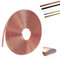 Selbstklebend Zierleisten aus Gebürstetem Metall 8 M × 8 mm × 3 mm Stuckleisten Decke Selbstklebend Wandleisten Roségold Zierleisten für TV-Wand, Decken und Heimdekoration (Roségold 8M)