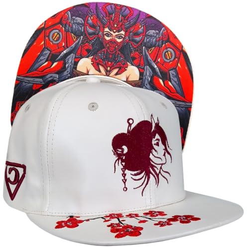 Capiche [99+ VARIATIONEN] Snapback Cap Herren Kappe Baseball Mütze Kunst Unisex Schirm Männer One Size Tattoo Damen