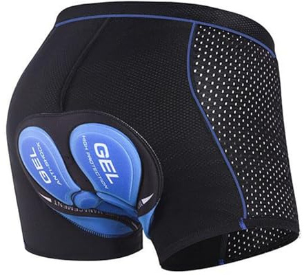 True Face Men’s Cycling Short 5D Gel Padded Cycling Underwear Short Pants