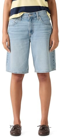 Levi's Damen Baggy Dad Jort Shorts,We Did It Short, 30W