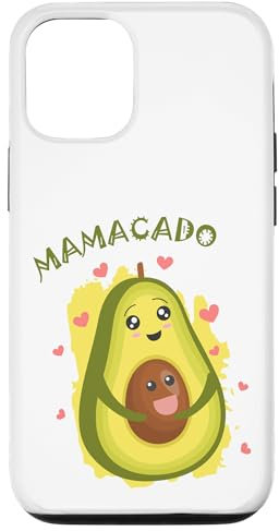 Femme Mamacado Avocat Maman Enceinte Coque pour iPhone 12/12 Pro