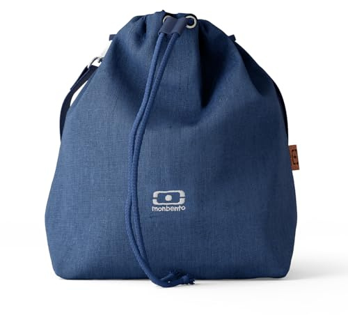 monbento - MB Fresh Blau- Kühltasche mit Gurt - Lunchbag isoliert