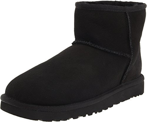 UGG Men's Classic Mini Boot, Black, 17