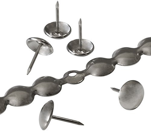 decotacks® DX0511NI-S6M-UK - Clavos para tapicería (11 mm, 6 metros)