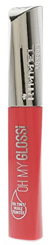 Rimmel Oh My Gloss Oil Tint Lip Gloss, Contemporary Coral