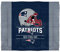 The Northwest Company Offiziell Lizenziertes NFL New England Patriots Draft King Tröster und 2 Kissenbezüge, 259,1 x 218,4 cm (OB)