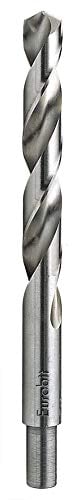 Eurobit 0132 Metallbohrer HSS-G 15 mm mit reduziertem Schaft 10 mm