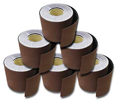 Schleifrollen 115mm KLETT K 60/80/100/120/180/240 Set 12 tlg