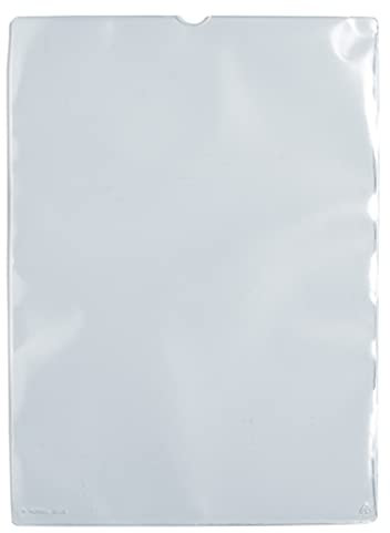 HERMA 1334 Ausweishülle transparent, 10 Stück, Ausweishalter zum Schutz für Dokumente im DIN A4 Format, Plastik Kartenhüllen Schutzhüllen Set, durchsichtig