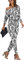YUNDAI Womens Jumpsuits One Piece Casual Off Shoulder Playsuit Long Sleeve Overalls Elastic Waist Stretchy Romper with Pockets X-Large,Black White