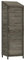 vidaXL Remise de Jardin Abri de Jardin Hangar de Stockage Remise à Outils à Articles Ménagers Extérieur Anthracite 55x52x174,5 cm Bois de Sapin Solide