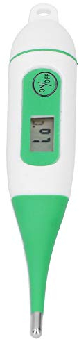 Akozon Digitales Tier-Thermometer Kleintierthermometer Haustier-Thermometer Digitales Haustierthermometer Wasserdichtes Elektronisches Thermometer für Rinder, Schafe, Pferde
