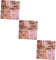 BESTonZON 3sets Mini Peel and Stick Wallpaper Tiles for Dollhouse Decor Vintage Dollhouse Stickers 7sheets*3