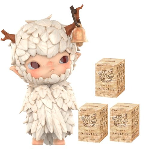 POP MART Hirono Shelter Series Figures 3Boxes 2.5 inches Articulated Character Premium Premium Design Gifts for Fan-Favorite Collectible Toy Art Action Figure