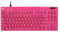 Logitech G PRO X TKL GALVATRON Gaming-Tastatur, ultramobiles Design ohne Ziffernblock, LIGHTSYNC RGB, PBT-Tastenkappen, QWERTY - Magenta