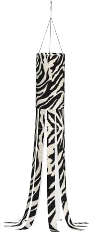 Saisonaler Halloween-Windsack, Zebra-Tier-Windsack, Garten-Windsack, Outdoor-Hänge-Windsocke, Heimdekoration