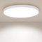 JDONG LED Deckenleuchte Rund 54W Deckenlampe 3000K Warmweiß Küchenlampe für Wohnzimmer Schlafzimmer Flur Keller Bad Durchmesser 45CM