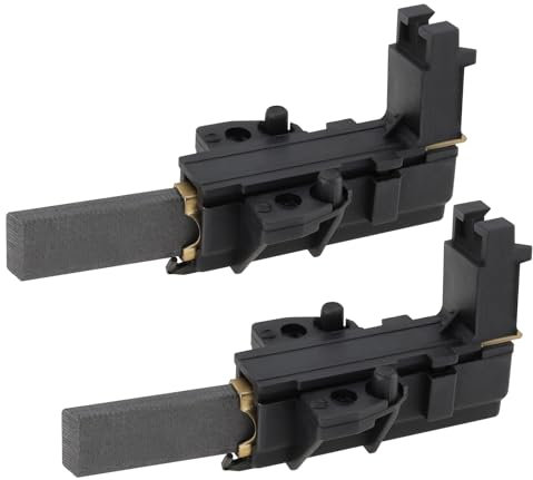 OTOTEC Lot de 2pcs Balais Charbon pour Moteur avec Support 5 X 13,5 X 32 Mm 160127569 Compatible avec CESET MCA52/64-148 MCA61/64-148/BC1/ZN1/KT16/MCA 38/64-148/IE Série