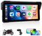 【2025 Upgrade】 CAMECHO Sistema de Moto con Carplay/Android Auto y Detección de Presión - Pantalla Táctil 8.1 IP68,Navegación GPS,Espejo de Teléfono,EQ Bluetooth,Compatibilidad Harley/Honda